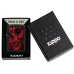 ISQUEIRO ZIPPO RED SKULL